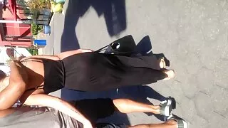Copula skaistā par seksu apakšveļā.